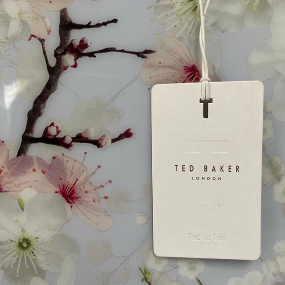 Ted Baker Floral Tote Bag - Pink, Grey and White NWT - Picture 2 of 7